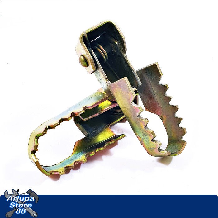 Foot Step Motor Trail Cucuk Grigi Kecil Besi Tebal Gold Trail