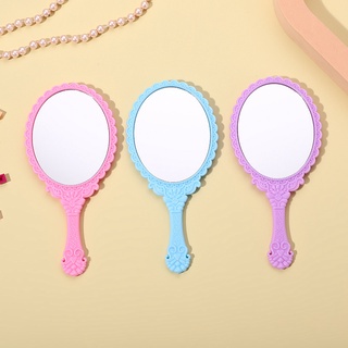 Amy'sDiary Kaca Dan Sisir Set Cermin Make Up Set Mini Alat Make Up