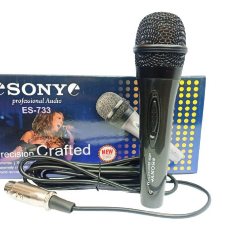 Mic Karaoke Ve Sony Ex Es 733 Microphone Kabel Mic Sony Es -733