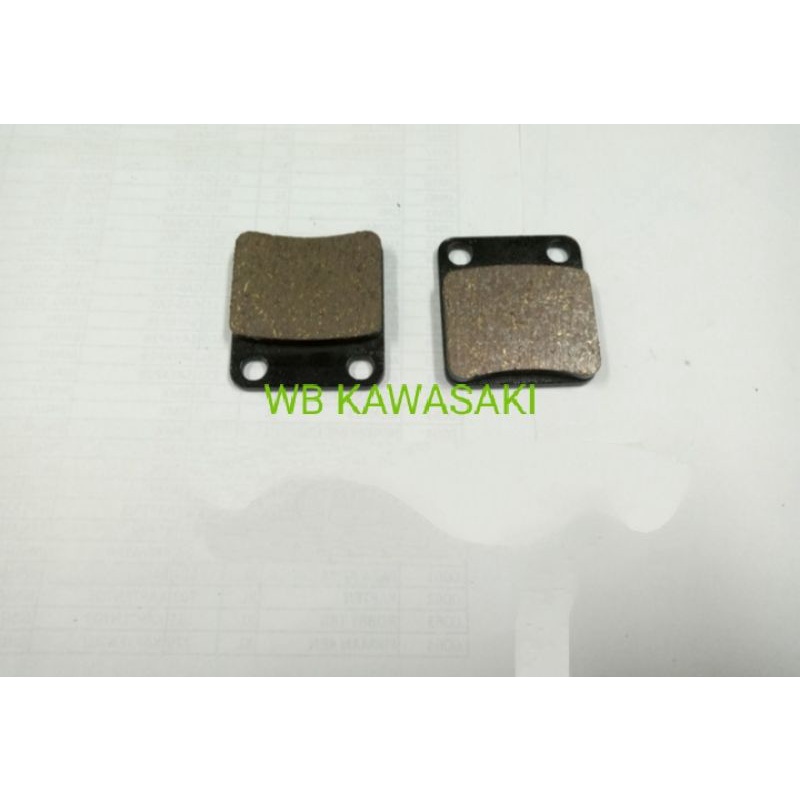 kampas rem belakang kanvas rem belakang klx 150 original