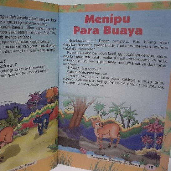 Buku Cerita Anak - Dongeng Fabel - Kumpulan Dongeng Sikancil