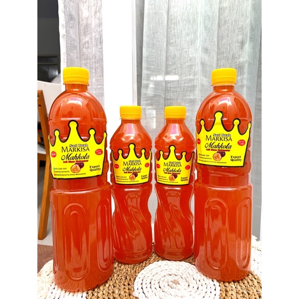 

Sirup Markisa Mahkota Asli Khas Makassar 1,5L