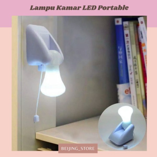 Promo Lampu Dinding Kamar  Lampu Tidur Led Unik Lampu Portable Lampu Tempel Diskon