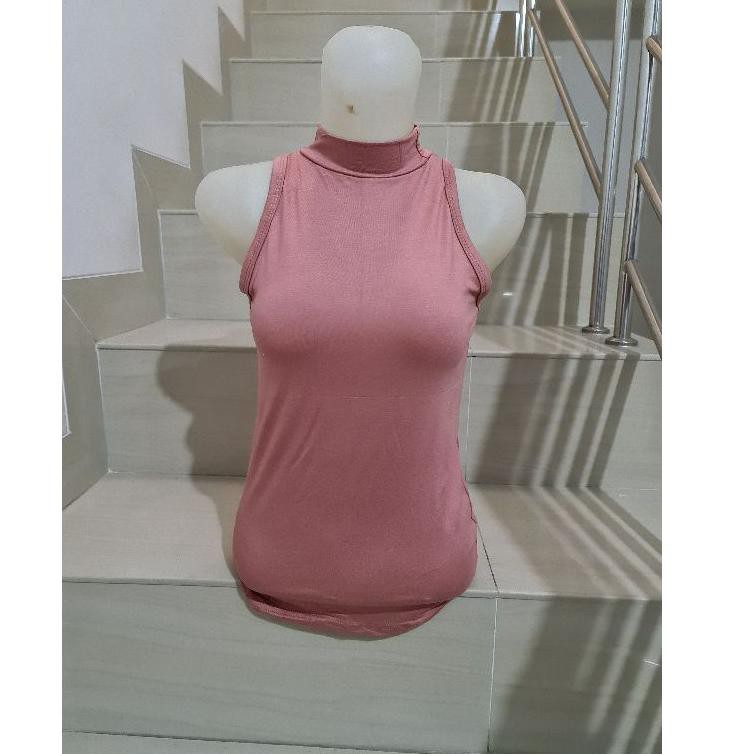 ,,,, #3 Tank Top Kerah Tinggi/Turtle Neck Sale**