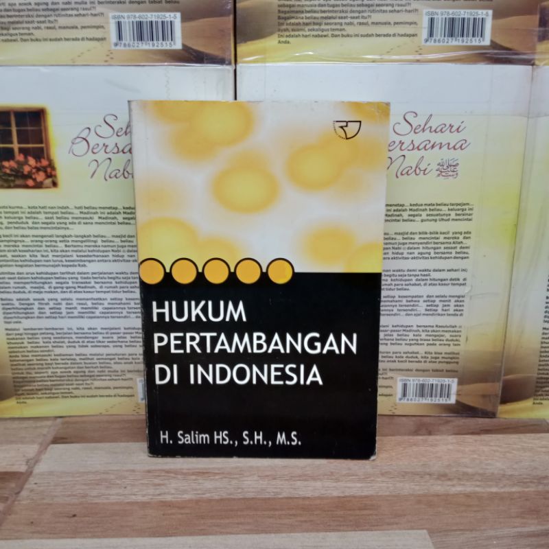 

BUKU ORIGINAL - HUKUM PERTAMBANGAN INDONESIA