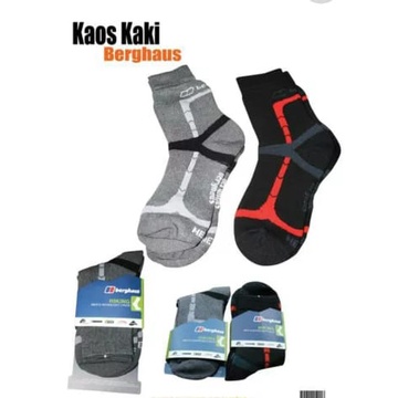 Kaos kaki gunung outdoor merk berghaus coolmax