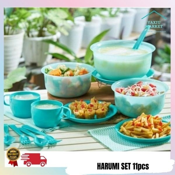 PROMO HARUMI TABLE COLLECTION HARUMI SET 11 PCS PACKING DUS
