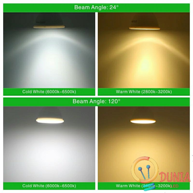 LAMPU HALOGEN SPOTLIGHT LED 7WATT FITTING E27 7 WATT COB SOROT 7W LAMPU