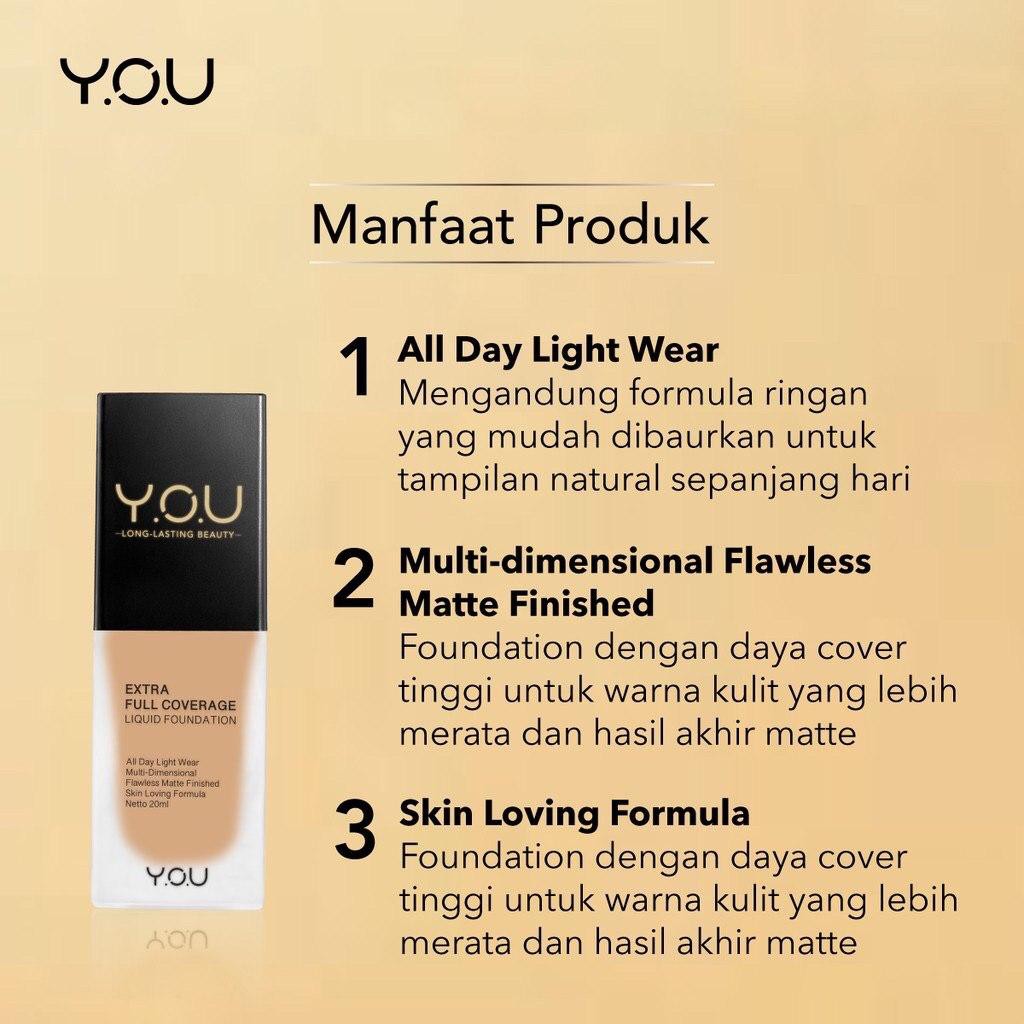 YOU Noutriwear Extra Full Liquid Foundation Noutriwear Velvet Foundation / EMPEROR Official