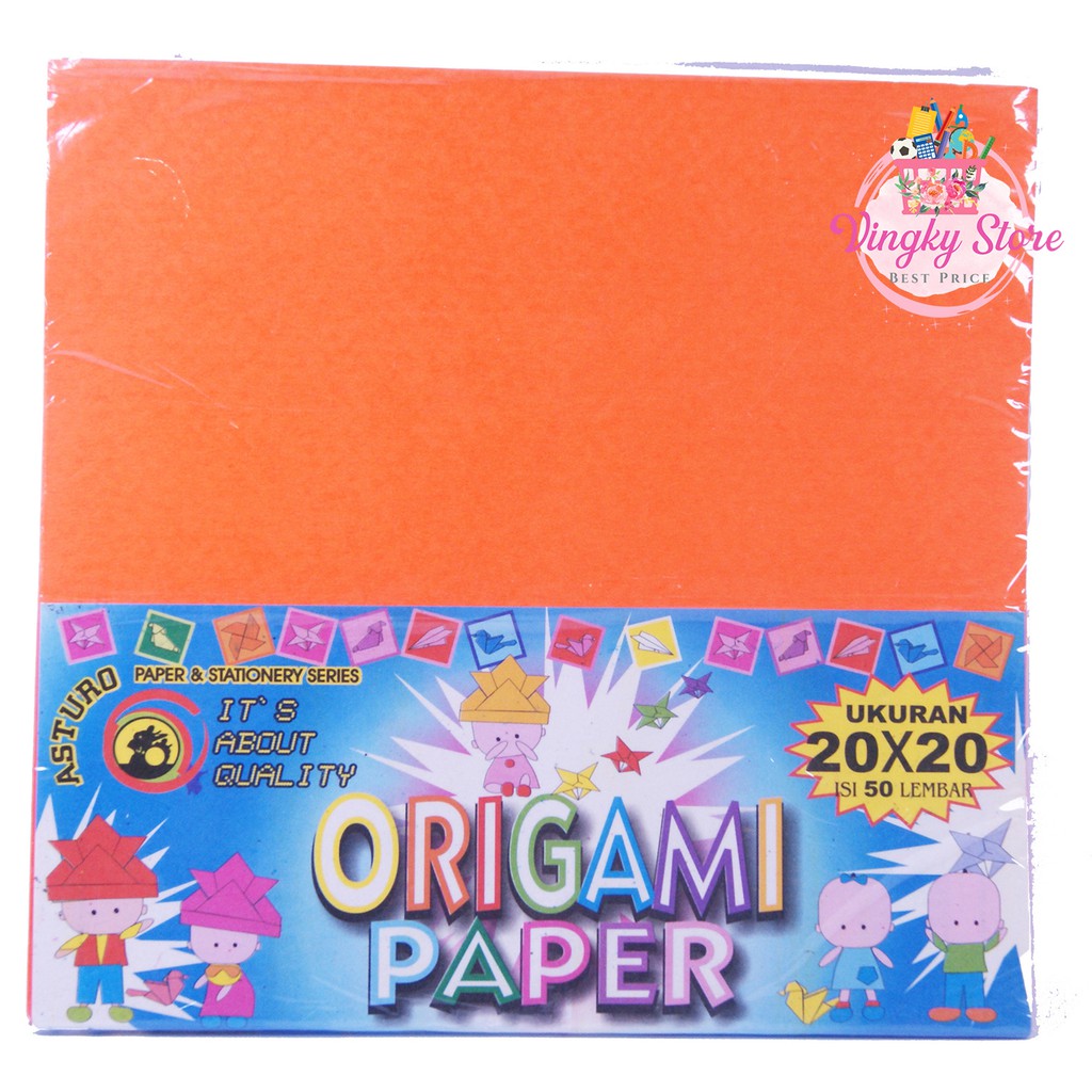 

Kertas Lipat / Kertas Origami Asturo 20 X 20