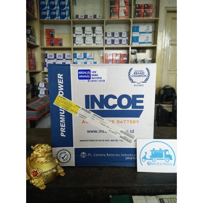 Aki Mobil Toyota Sienta Incoe NS60LS Aki Basah electra87 Ayo Beli