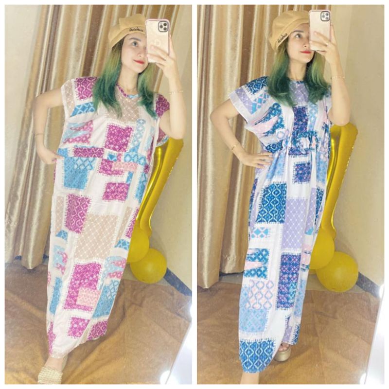 Daster Hubble / Daster Terbaru 2021/ Daster Andin / Daster Murah Kwalitas Premium Rayon / Smoke Dast