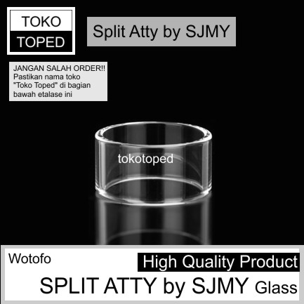 SPLIT ATTY by SJMY Replacement Glass | kaca pengganti rta tube