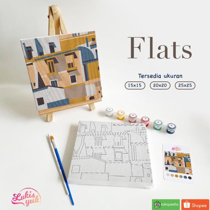 

Paint By Numbers Kit - Flats - Painting Kit - By Lukisyuk
