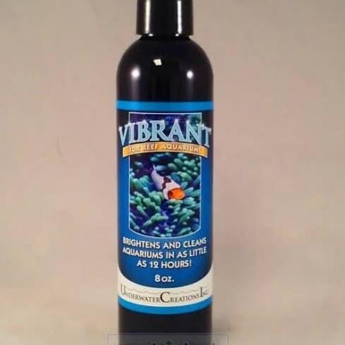 [[ Eferiusaya ]] VIBRANT LIQUID AQUARIUM CLEANER FOR REEFS 8Oz