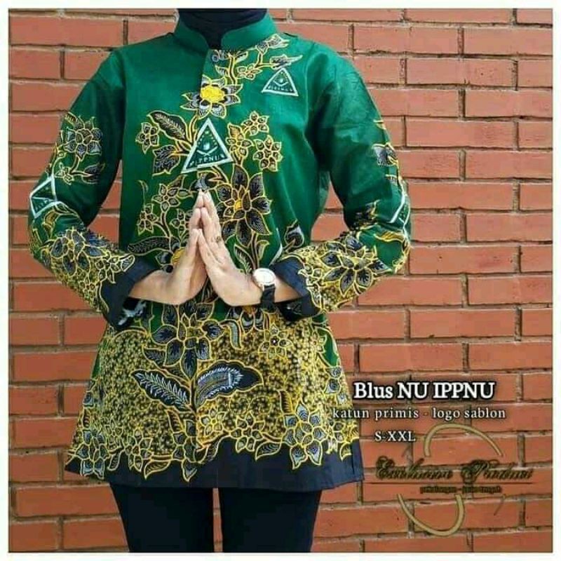 Bisa COD Batik ippnu pekalongan, Seragam ipnu ippnu, atribut ipnu ippnu, batik ippnu pekalongan, bat