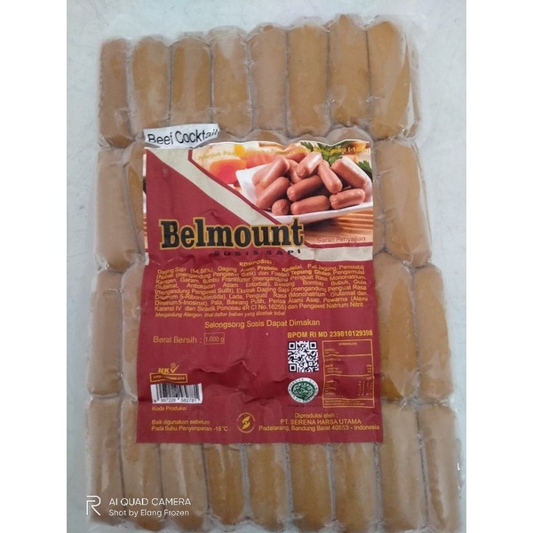 Akai / Belmount Beef Cocktail Sausages 1kg