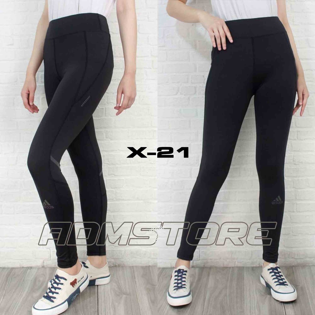 Legging Wanita Dewasa Premium Import Tebal / Celana Leging Olahraga Cewek