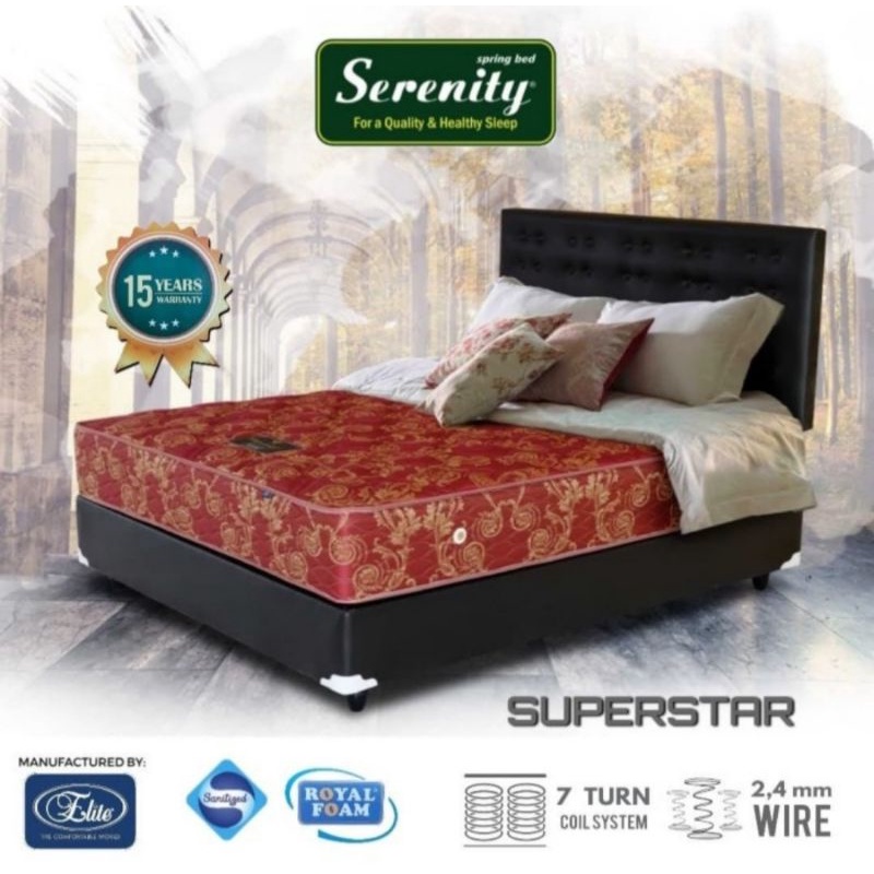 Springbed Serenity Superstar by Elite Springbed
