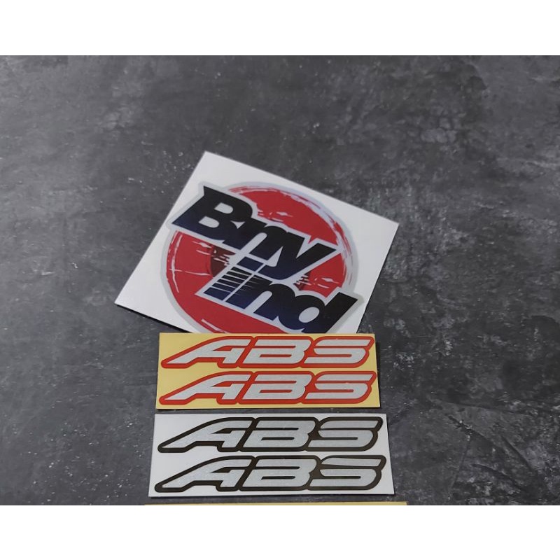 STICKER ABS YAMAHA CUTTING