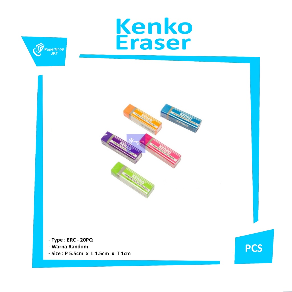 

KENKO - Penghapus - Eraser ERC-20PQ - Pcs