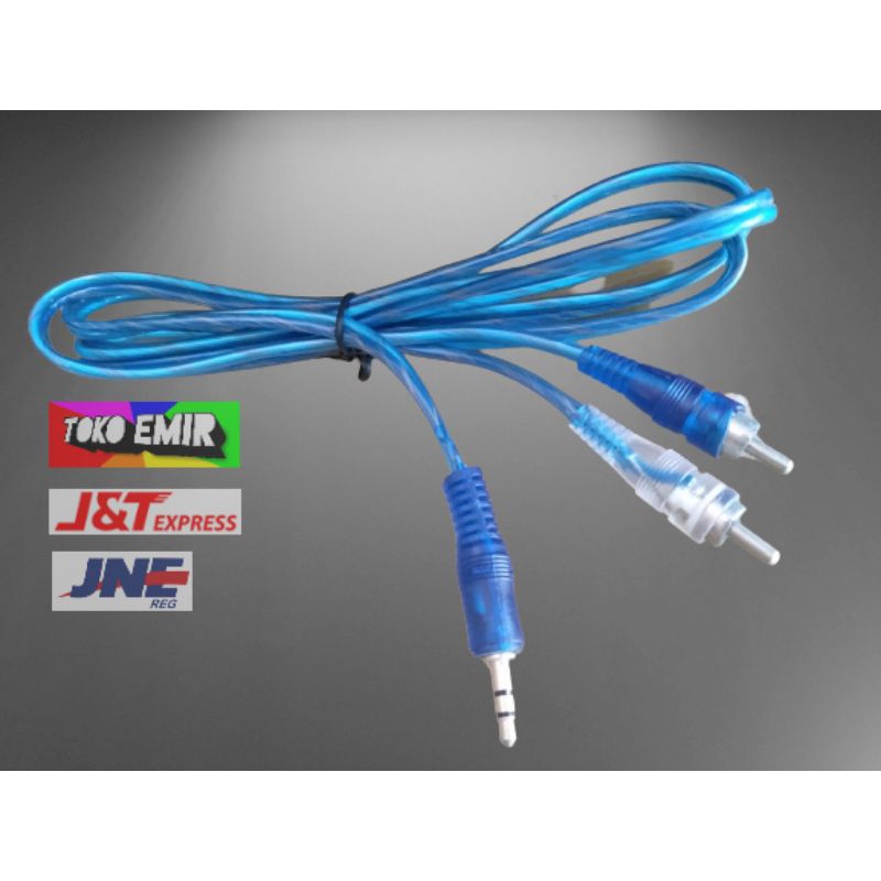 Jual Kabel Jack Audio Hp To Speaker Aux Stereo Untuk Sambungan Konektor Hp Ke Speaker