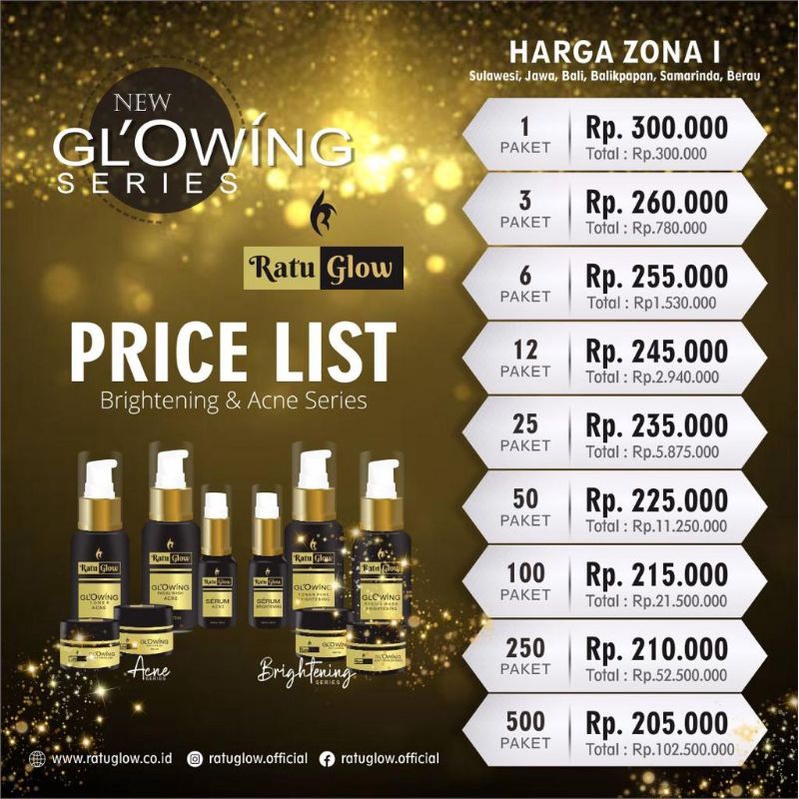  RATU GLOW PAKET PLATINUM (lebih cocok untuk yg sudah punya flek hitam)-2