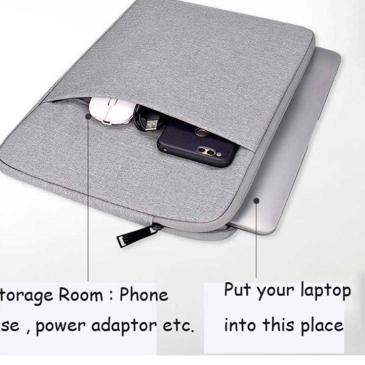 [SRW.14Jl22ν] Tas Laptop Softcase Pelinndung Jingjing waterproofKekinian  asus acer Lenovo hp 11 13 