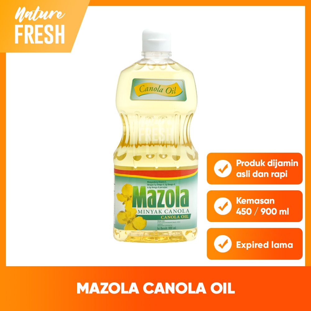 Mazola Canola Oil Lemak Tambahan Mpasi Minyak Kanola Premium Canola Oil