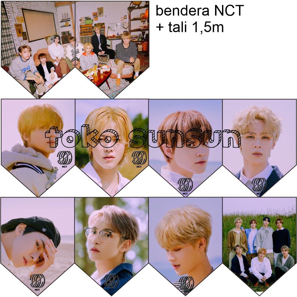 Bendera Gantung NCT From Home