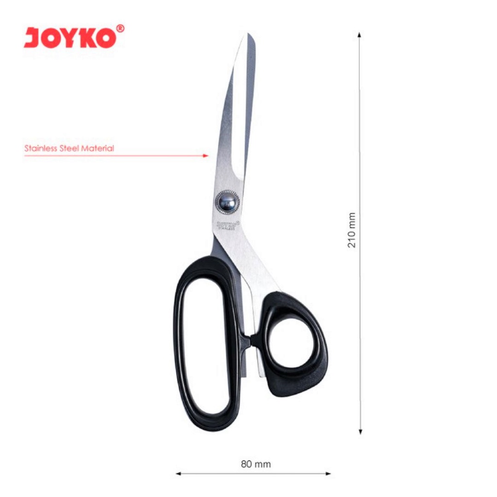 

Gunting Joyko SC-858 / Scissors / Gunting Bahan RB9
