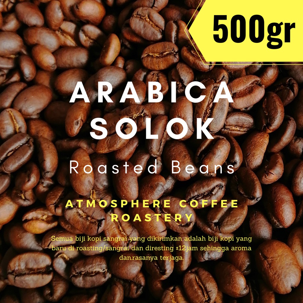 

500gr Kopi Arabika SOLOK | biji Kopi SOLOK single origin arabica Specialty