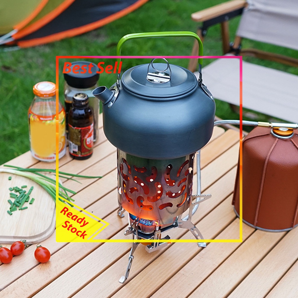 Winter Mini Heating Stove Portable Stainless Steel Camping Hiking Equipment