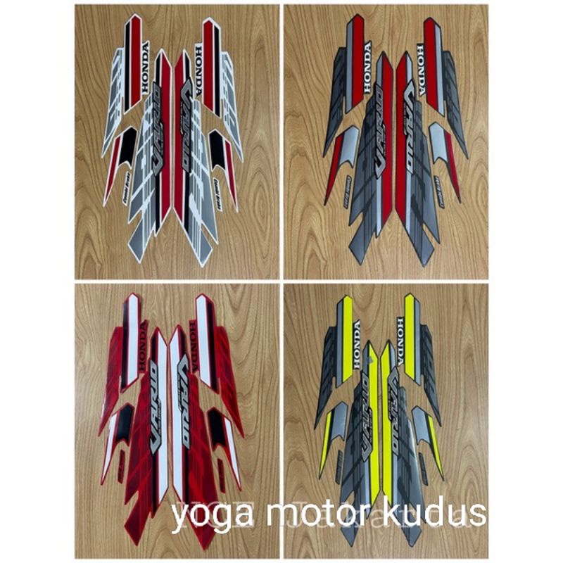 Stiker striping Vario 125 LED 2017