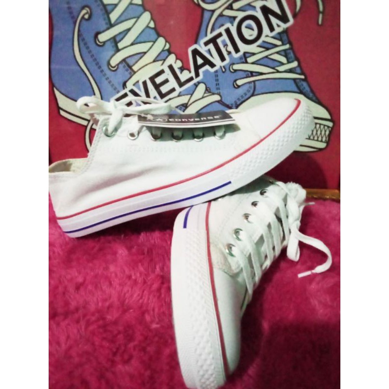 Converse putih pendek grad ori