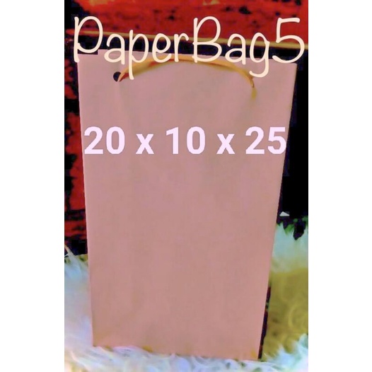 

Tas Paperbag 20x10x25