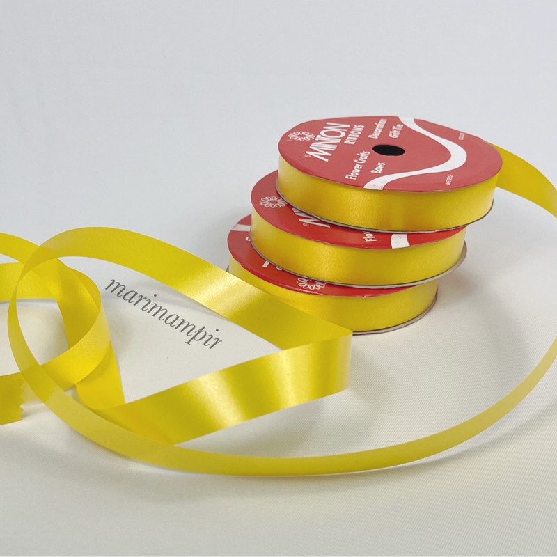 

PITA JEPANG / KADO 3/4 INCI 2 CM WARNA KUNING TUA #B20