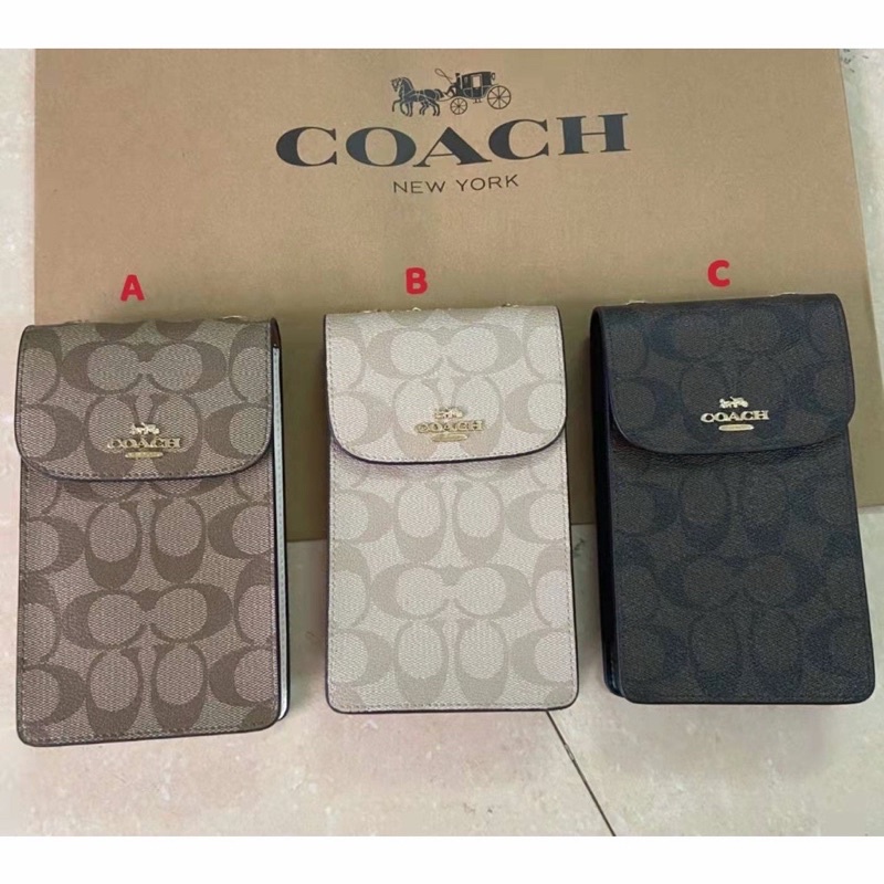 Coach Phone Bag Slingbag Crossbody Original