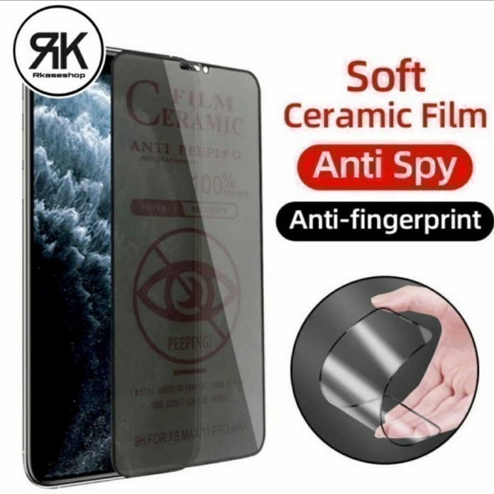 ANTI GORES CERAMIC MATTE ANTI SPY REALME 6 PRO - GMT