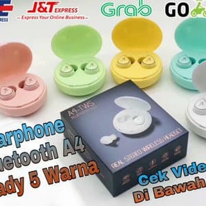 Earphone Bluetooth A4