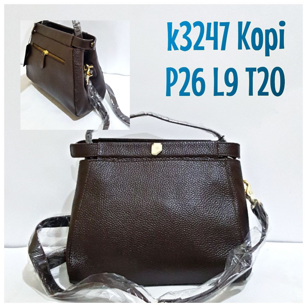 Tas Kulit Papillon Original K3247 Kopi