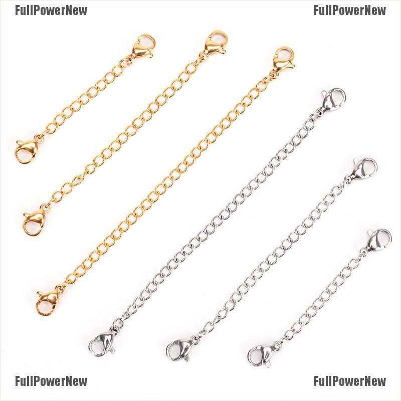 (FULL Jy) Rantai Extension Untuk Perhiasan Kalung / Gelang / Anting