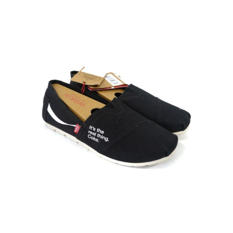 Sepatu Wakai Core Real Black Original