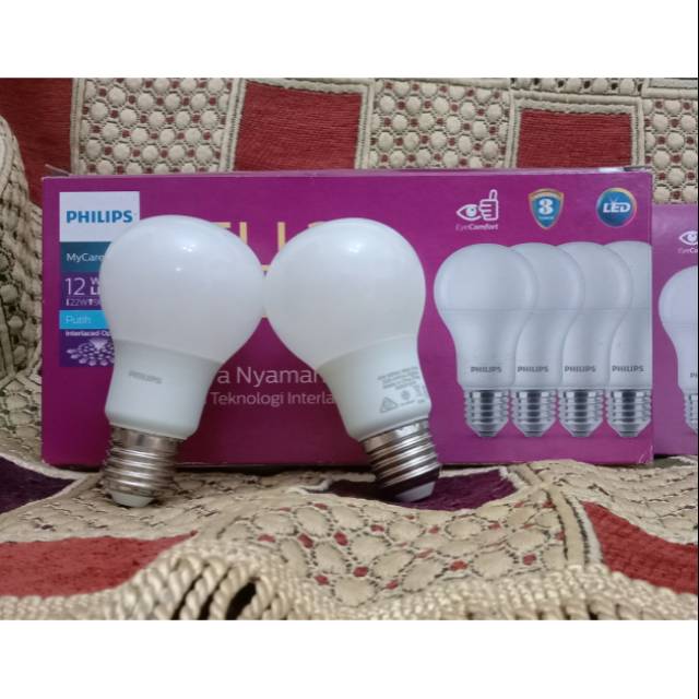 Lampu led philips 12 watt