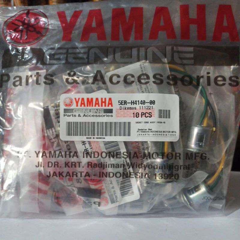 FITING LAMPU DEPAN ASLI YAMAHA MIO/MX/VEGA R/VEGA ZR 5ER-H4140-00-28D-H4140-00 ORIGINAL YAMAHA