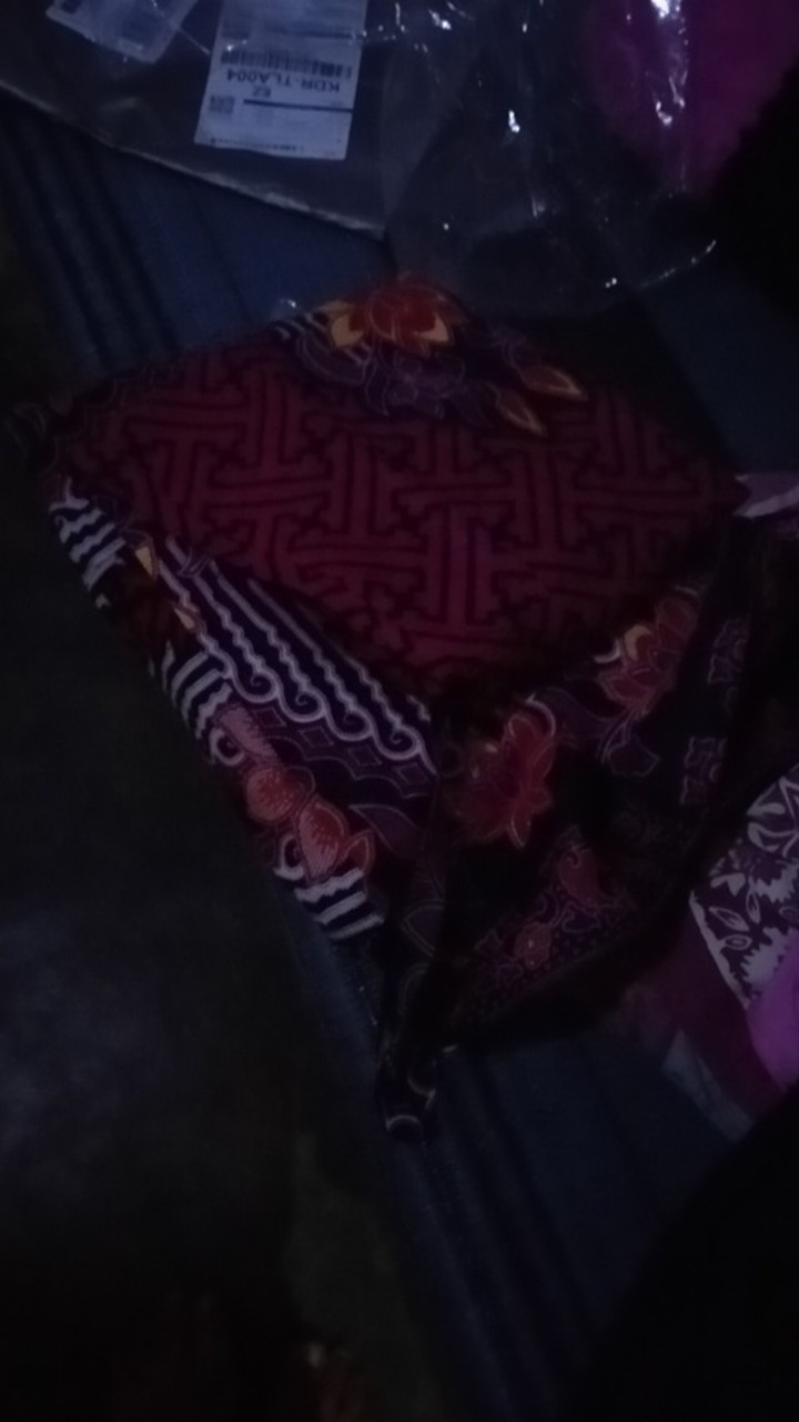 Bisa Pisah Batik Couple Keluarga Sania Ruffle Ori Ndoro Jowi Termurah Bata Merah