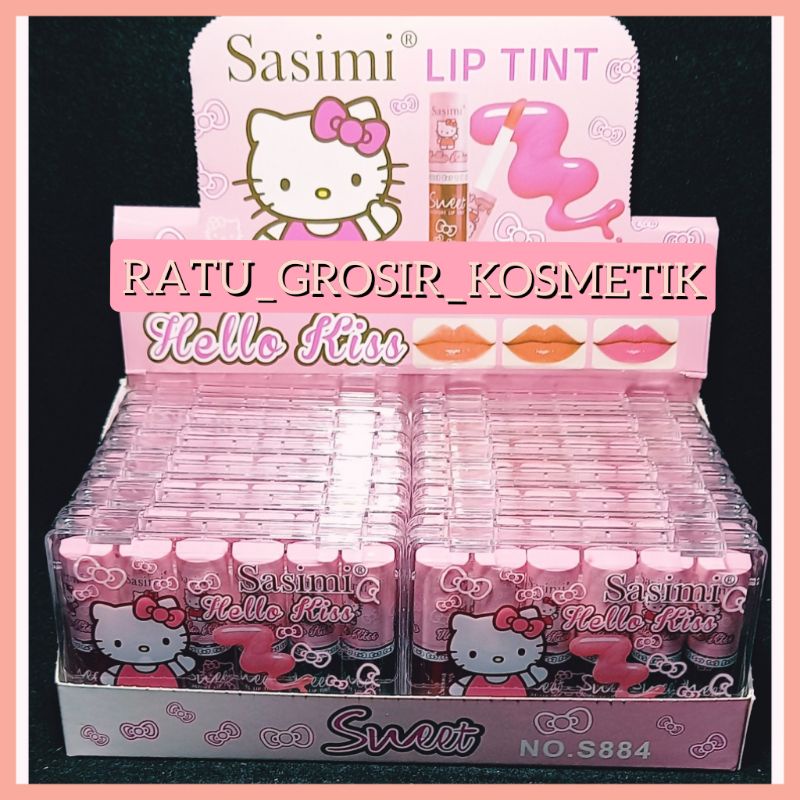 [PER PACK] LIPTINT SASIMI HELLO KISS SWEET HELLO KITTY NO.S884/LIP COLOR AVOCADO NO S913