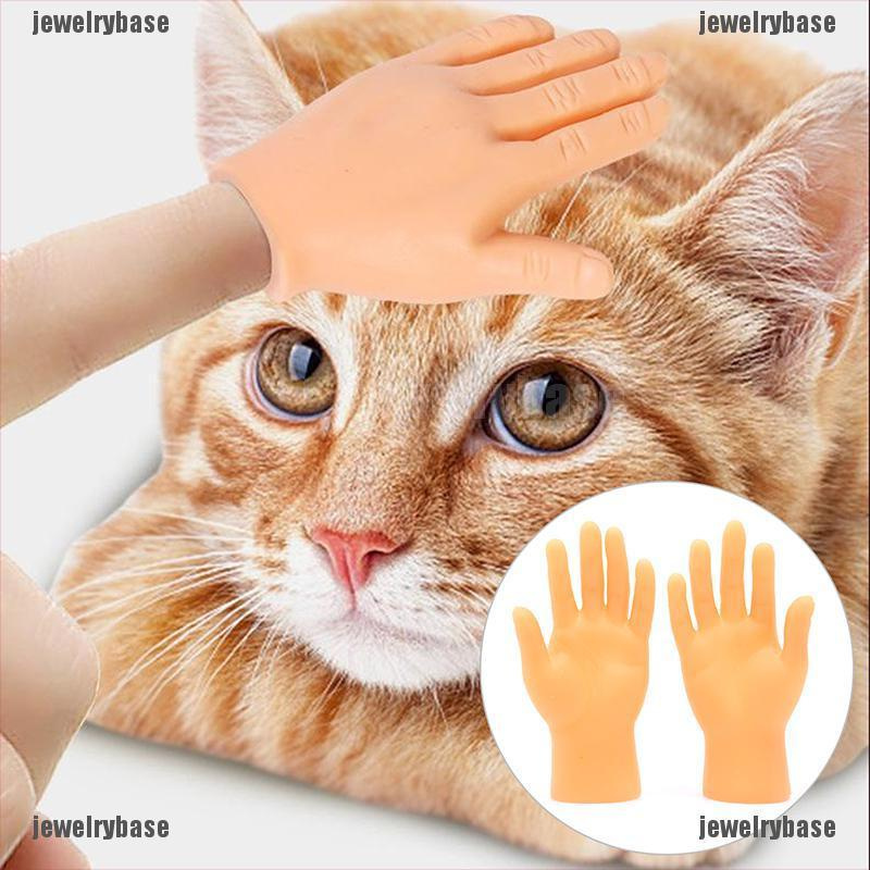 2pcs / Set Mainan Tangan Kartun Mini Kreatif Untuk Hadiah Anak