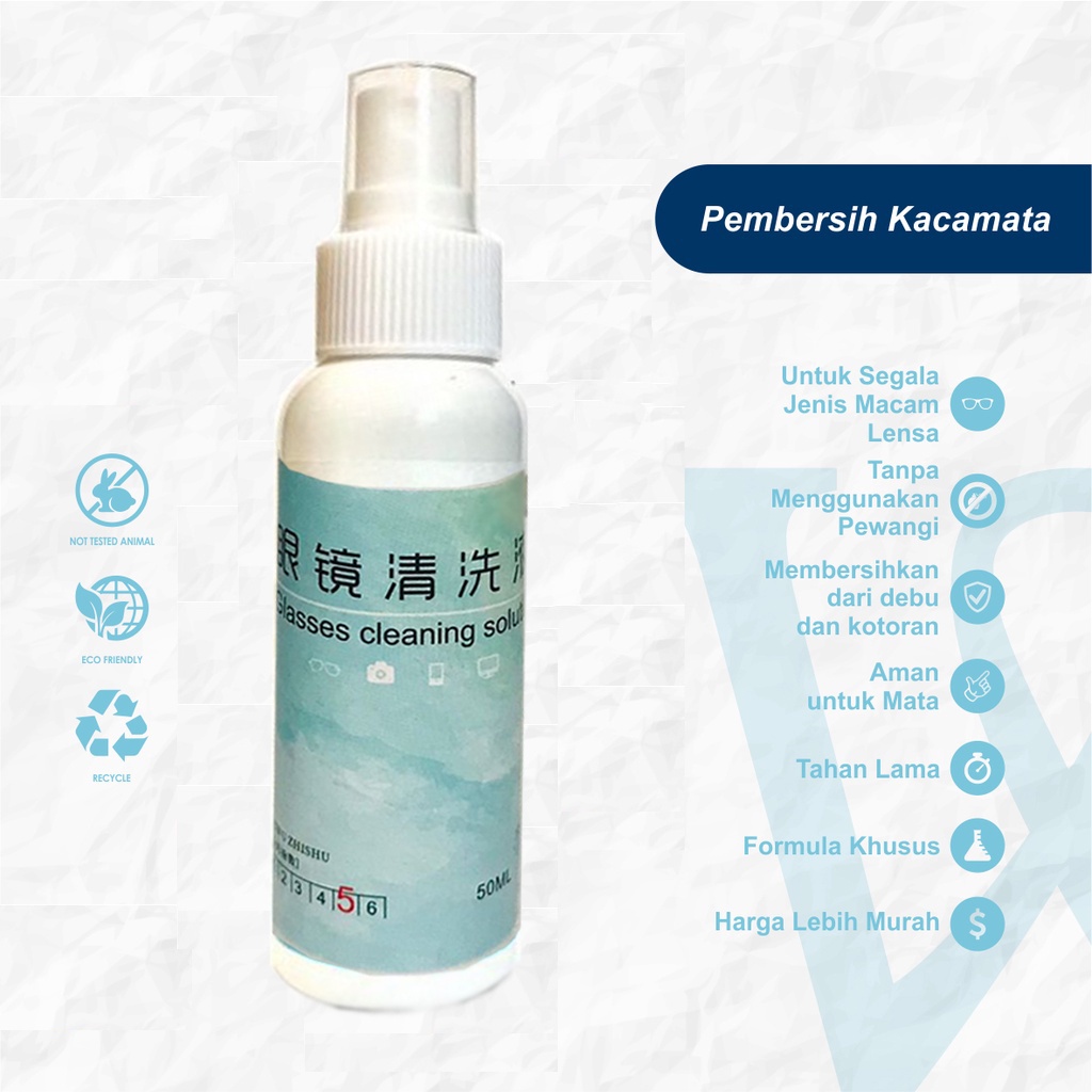 INFY - G004 Cairan Pembersih Kacamata Pembersih Lensa Kacamata Lens cleaner Kacamata Layar Hp Termurah