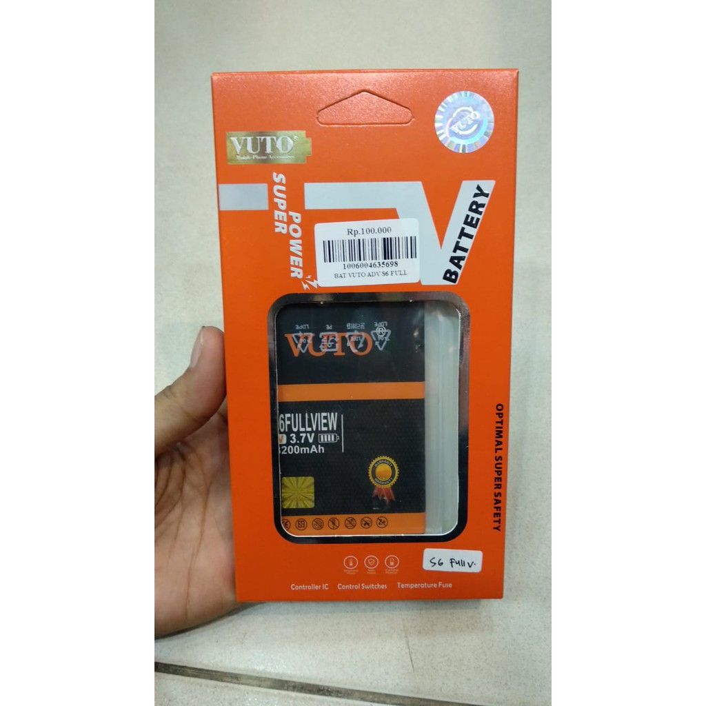 BATERAI VUTO ADVAN S6 FULL VIEW